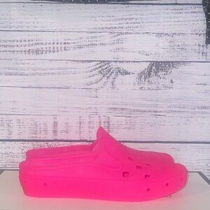 Vans Hot Pink Slip-On Mules TRK